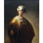 Férfi keleti ruhában