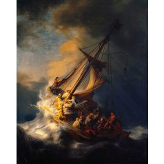 Krisztus a viharban a Galileai tavon