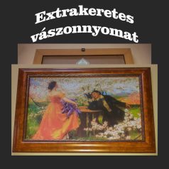 Extrakeretes vászonnyomat